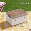 Caja de Almacenamiento Plegable Personalizable Caja de Almacenamiento con Puerta Lateral Caja de Almacenamiento para Camping al Aire Libre Caja de Almacenamiento para Maletero de Coche Venta al por Mayor