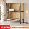 Albergue Juvenil Cápsula Espacial Litera Litera Cama de Apartamento Dormitorio del Personal Niños Estudiantes Acero Madera Cama