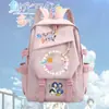 Há muitas protagonistas que são fracassadas. Mochila de mercadoria de anime Anami Kanae para estudantes do sexo masculino e feminino, bolsa escolar bidimensional, bolsa de ombro dupla