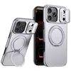 Nuevo modelo adecuado para iPhone 18 Pro, funda 2 en 1 para teléfono con cubierta deslizante para lente, anticaídas, con soporte de 360 grados, para Apple 17 Pro Max