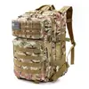 Mochila Tática Outdoor Transfronteiriça, Mochila Tática de Grande Capacidade para Caminhada e Acampamento, Bolsa Tática de Assalto para Exterior