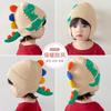 Gorro de lana para bebé otoño e invierno grueso lindo caricatura cálido gorro para bebé invierno gorro de punto niños mayoreo