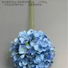 Flores Artificiales Azules Ramo Materiales para Decoración de Escena de Boda, Rosas Azules para Arreglo de Piso de Salón de Bodas y Flores Decorativas