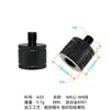 Estabilizador de Acero Inoxidable Accesorios para Jaula de Conejos Soporte en L de Doble Cabeza Tornillo para Cámara de Trípode de 1/4 a 1/4 a 3/8