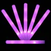 Bastões Fluorescentes Piscantes de Cor Única (Sete Cores), Bastões Glow de Espuma Esponjosa, Bastões para Torcer em Shows, Venda Direta no Atacado do Fabricante