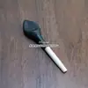 Botella de Perfume, Recipiente para Aceites Esenciales, Cuenco para Aceites Esenciales, Botella de Aceite Esencial con Forma de Hoja, Bandeja de Madera, Herramientas de Masaje para Spa, para Uso en Salones de Belleza