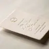 2026 Nuevas Invitaciones de Boda Personalizadas Invitaciones de Papel de Algodón en Relieve Invitaciones de Boda Papel en Relieve Invitaciones de Lujo Estilo Occidental
