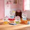 Nueva Decoración de Manualidades de Resina de Gato Coloridas Translúcidas Mate Figura Linda Creativa de Moda Adorno para Coche de Escritorio