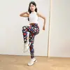 Leggings de Seda de Leche para Niñas Primavera y Verano Delgados Pantalones de Bebé Pantalones Estampados de Seda de Leche Elásticos Ajustados Transfronterizos