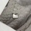Joyería Casual de Diamantes Cuadrados, Accesorios de Aleación de Diamante Único de Alta Transparencia para DIY de Gama Alta, Pendientes Personalizados, Accesorios para el Cabello, Accesorios Hechos a Mano