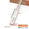 Soportes de Estante para Columnas Cuadradas de Doble Fila Ensanchados, Soportes de Columna en Forma de A Blanco y Negro, Columnas de Escalera, Estantes en T para Paredes de Tiendas de Ropa