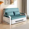 Sofá cama individual, plegable de doble uso, modelo nuevo, cama plegable doble para sala de estar, duradero y multifuncional para apartamentos pequeños, extensible, venta al por mayor