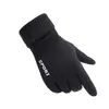Guantes de Gamuza de Invierno para Mujer, Forrados de Felpa, Engrosados, Cálidos, Pantalla Táctil, Cortavientos, Antideslizantes, para Conducir, Deportes al Aire Libre, Ciclismo y Carrera, Hombres