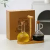 Olla de Aceite de Vidrio Hecha de Alto Borosilicato, Resistente al Calor, Botella de Aceite Antigoteo para Uso en Cocina, Botella de Condimento de Salsa de Soja y Vinagre, Recipiente de Grado Alimenticio