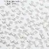 Liga Nova Estilo Chinês Acessórios Suporte Flor de Lótus Espaçador com Contas Pacote de Materiais para Pulseira de Contas Feita à Mão DIY Acessórios Prata Brilhante