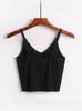 Chaleco de Punto Versátil de Color Sólido Ajustado Transfronterizo 25 Nuevo Verano Simple Elegante Camisola Ponible para Mujer