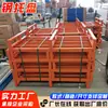 Paletas Metálicas de Doble Cara para Exportación Transfronteriza, Reversibles y Apilables, Estables y Duraderas, Paletas Semi-Estantería, Paletas Metálicas para Estanterías