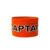 Brazalete de capitán de fútbol para adultos y niños, adecuado para entrenamiento y eventos de fútbol, insignia envolvente en forma de C, venta al por mayor de fábrica y personalización