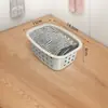 Cesta de Ropa Sucia para Baño del Hogar, Cesto de Lavandería, Cesta de Almacenamiento de Ropa para Baño, Contenedor de Almacenamiento de Ropa Sucia