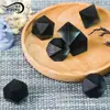 Venda Direta da Fábrica Conjunto de 7 Peças de Dados de Vidro Cinza Fosco para Dungeons and Dragons Dnd Dados de Cristal Multifacetados Divertidos
