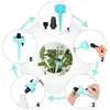 Dispositivo de Riego Automático para Personas Perezosas, Sistema de Riego por Goteo Ajustable, Dispositivo de Riego, Percolador de Agua, Herramienta de Jardinería Temporizada para Uso Doméstico