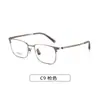 Yitong "26002" 55mm Lindberg Marco Grande Sin Tornillos Estilo Ceja Marco de Lentes de Titanio Puro para Hombres, Elegante Danyang Venta al por Mayor