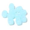 Vidrio Color Sólido Ojo de Gato Cilíndrico Colorido Agujero Recto Cuentas Sueltas Cuentas Espaciadoras para Manualidades de Cuentas Accesorios para Joyería