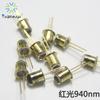 Venda Direta de Fábrica Zhuhai Tianhui Lâmpada LED Plug-In 940Nm LED Infravermelho Tubo de Metal Diodo Emissor de Luz