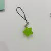Cadena para teléfono móvil de estrella de mar de gelatina caliente transfronteriza color estrella de cinco puntas estrella de mar gorda colgante lindo retro Y2K goo esta cadena