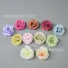 Flores artificiais de rosa corola para decoração de casa arranjo de flores pacote de materiais para layout de cena de casamento popular transfronteiriça com flores
