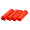 Saco plástico de polietileno HDPE, saco de lixo descartável, sacola de compras tipo colete plástico vermelho, sacola de compras, saco de embalagem