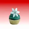 Decoración Creativa para Cupcakes Estilo Ins Transfronterizo Suministros para Fiestas Navideñas Marcado Láser Decoración para Pasteles