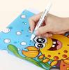 Patozinho Changxu Marcador Acrílico Infantil Estudante Impermeável Cor Lavável Suave Pintura Empilhamento Pintura Colorida Pincel