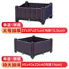 Techo de caja de verduras para exteriores Soporte para flores Familiar Exterior Caja de flores rectangular Balcón de cría Caja de verduras para balcón Centro comercial Maceta de verduras en azotea