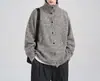 026 Novo Suéter Cardigan Pesado Outono/Inverno para Homens, Gola Alta, Corte Solto, Casaco Quente, Fashion e Versátil, Top Estiloso