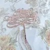 Novo Cartão de Bolo Acrílico Criativo para Aniversário de Casamento Tanabata Dia dos Namorados Decoração de Bolo para Festa