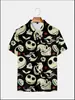 Verano Europa y Estados Unidos transfronterizo hombres tendencia casual camisa de manga corta Hawaii impresión digital 3D venta caliente hombres nuevo