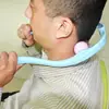 Dispositivo para el cuello con clip de masaje manual para el cuello y los hombros, clip para la columna cervical, amasado doméstico, rodillo de mano