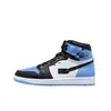 Tênis Original Aj1 de Cano Alto Sapatos Putian Obsidian Tênis Esportivo Masculino Versátil de Inverno Amortecimento Leve Tênis Casual Feminino