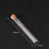 Tubo de Incenso de Vidro Agarwood Sândalo Pacote de Teste de Incenso Barril de Incenso de Plástico Embalagem de Tubo de Incenso Armazenamento Doméstico Metabo