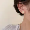 Pendientes de Margaritas Pequeñas de Plata de Ley 999 para Mujer 2026 Nuevo Estilo Popular Pendientes Elegantes de Gama Alta Pendientes de Plata Únicos y Hermosos