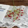 Flores Artificiais de Gipsofila em Tecido Estilo Coreano, Flores Artificiais para Casamento e Decoração de Casa, Atacado