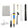 Pistola de Soldadura para Reparación de Parachoques de Coche, Clavo de Soldadura, Máquina de Soldadura de Plástico, Herramienta de Alisado, Reparación de Plástico, Espátula para Reparación de Grietas