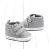 Zapatos de bebé de caña alta suela blanda piel sintética para bebé doble velcro casual para bebé y niño pequeño venta al por mayor 2745