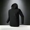 Jaqueta corta-vento três em um, tamanho plus size, com logotipo personalizado, uniforme de trabalho para outono e inverno, adequado para concessionárias 4S corporativas e uniformes de equipe.