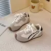 Sapatos Estilo Alemão para Meninas 2026 Novidades Primavera/Verão Moda Infantil Versátil Sapatos Forrest Gump Crianças de Meia-Idade e Mais Velhas Tênis Esportivos para Corrida Sapatos Individuais