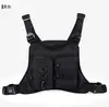 Bolsa tática de peito para atividades ao ar livre, bolsa transversal de ombro único masculina, multifuncional, resistente à água, adequada para ciclismo e esportes, pequena bolsa de peito durável
