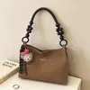 Bolso de mano transfronterizo para mujer, nuevo estilo 2026, gran capacidad, bolso de axila, moderno y casual, adecuado para ir al trabajo, bolso de moda para mujer