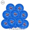 Balão de látex espesso do super-herói Marvel Homem-Aranha de 12 polegadas, transfronteiriço, para decoração de feriado, ano novo, brinquedo para menino