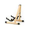 Suporte de fábrica de madeira maciça, suporte para guitarra elétrica, dupla finalidade, tipo A, dobrável, portátil, baixo elétrico, acessórios para instrumentos musicais